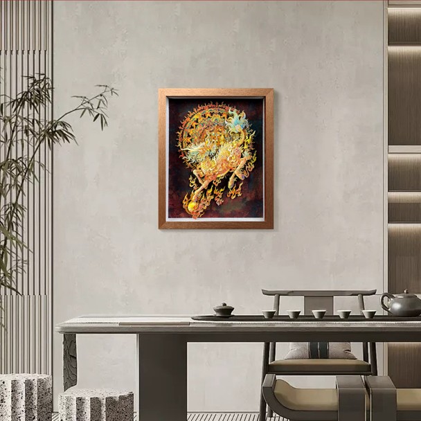 Chinese Auspicious Dragon Wall Art