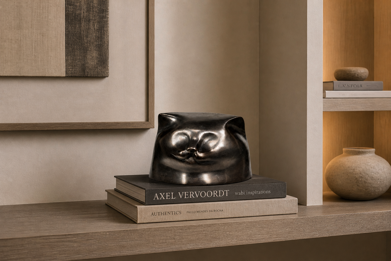 Portrait – Bronze Art Sculpture