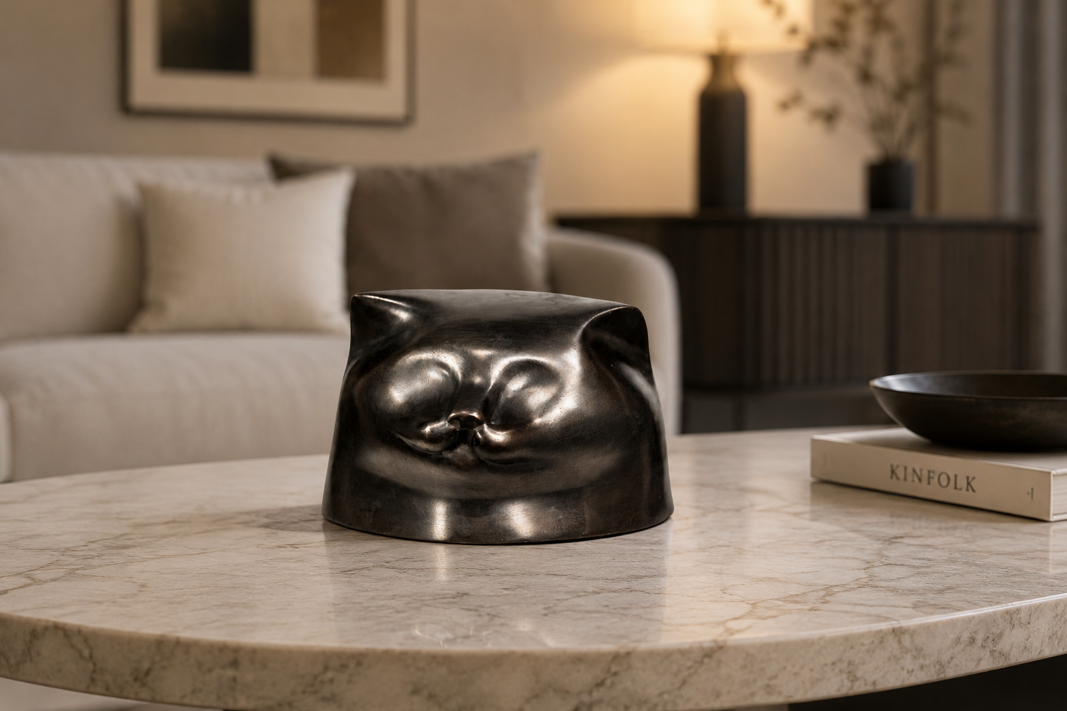 Portrait – Bronze Art Sculpture