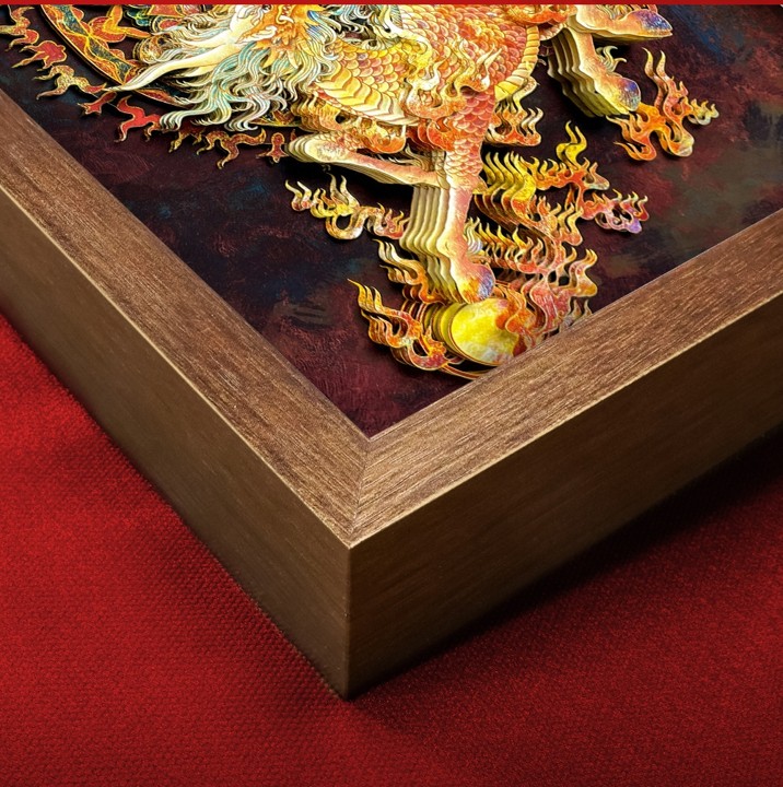 Chinese Auspicious Dragon Wall Art