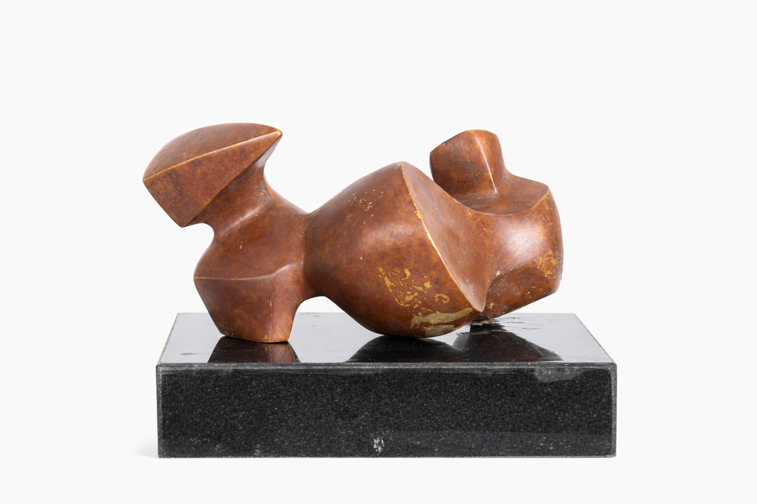 Reclining Form – Bronze Art